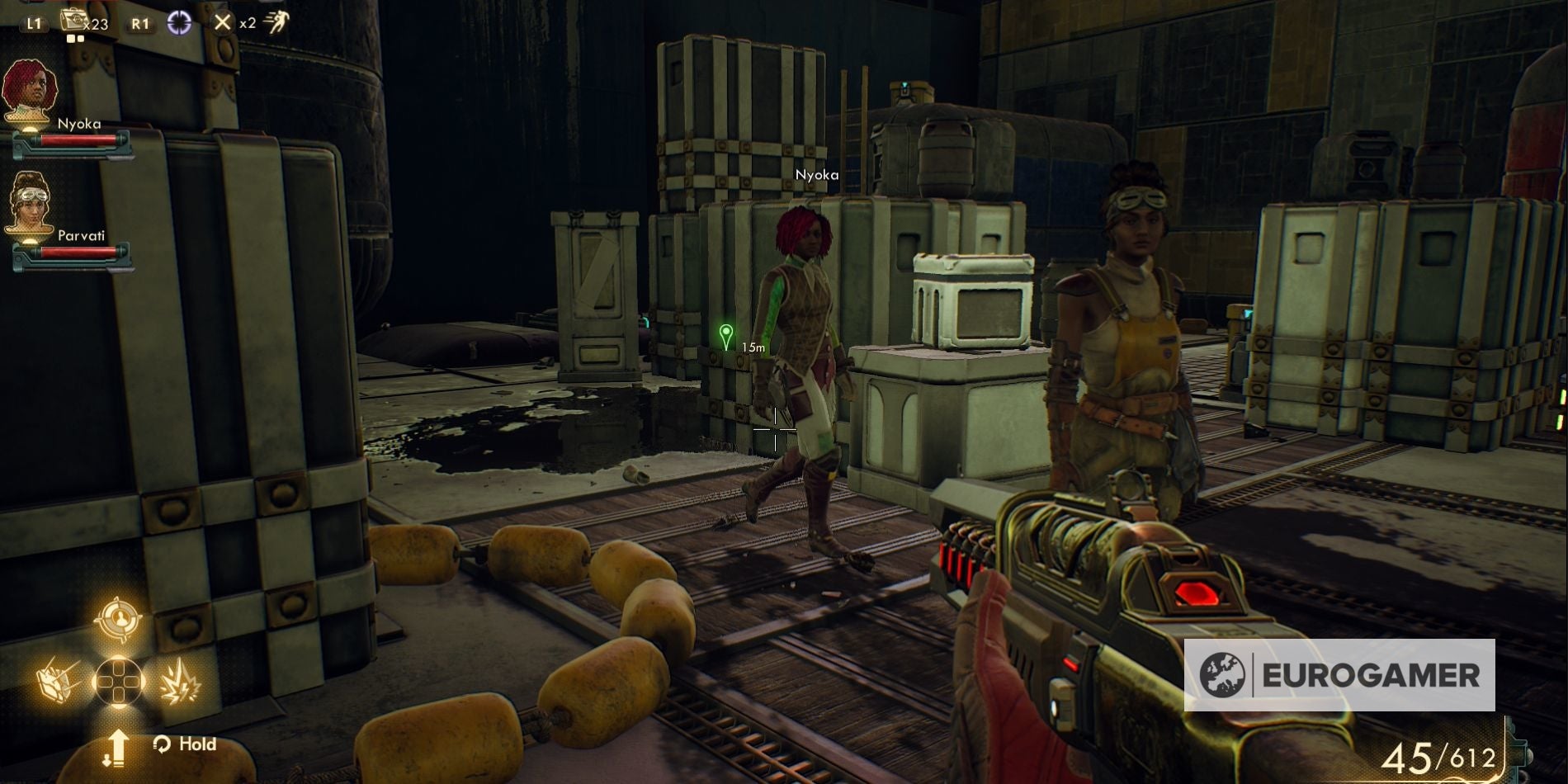 The Outer Worlds Weapons From the Void mission finding the